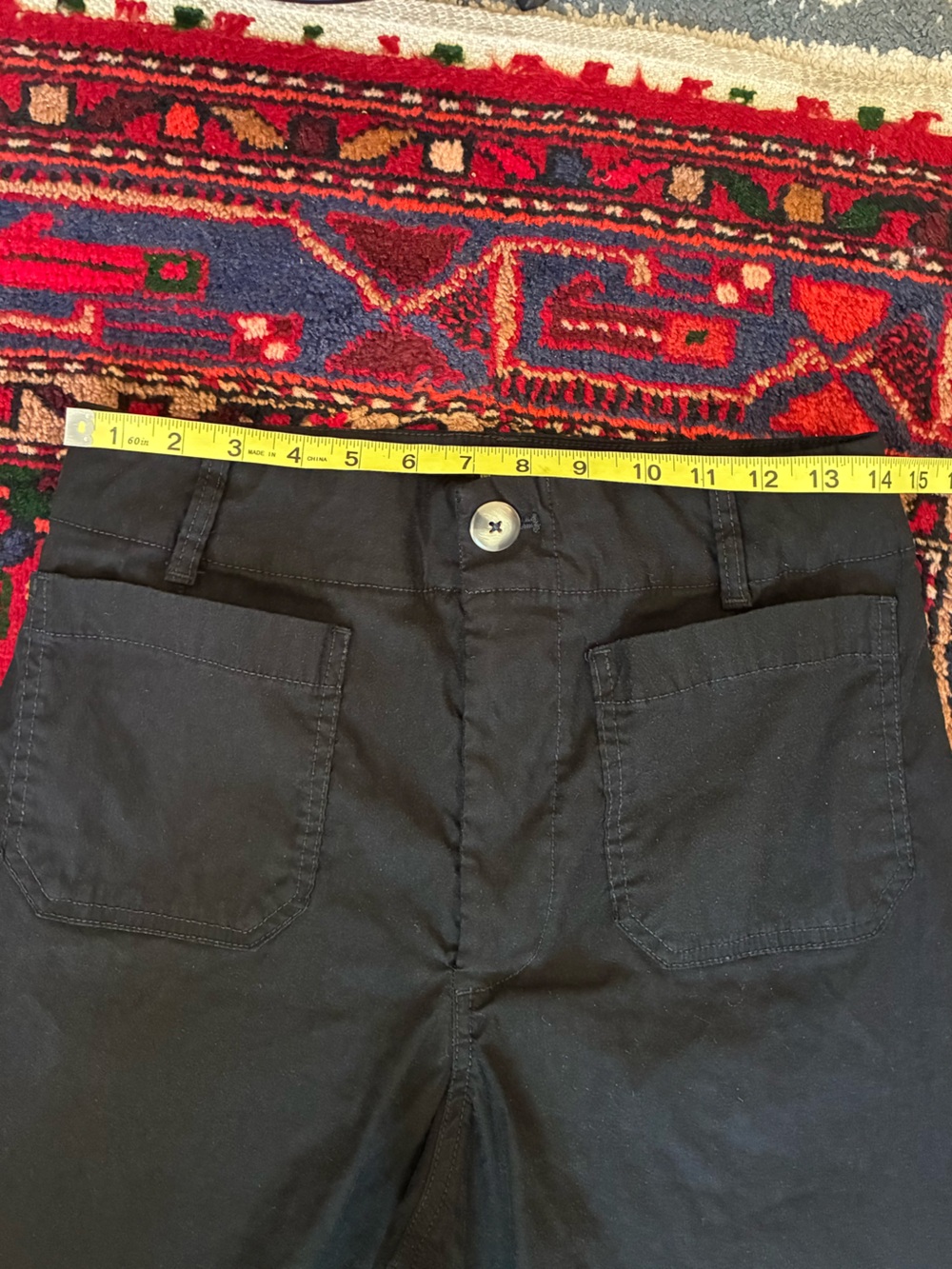 Maeve Colette Magic Fabric Crop Wide Leg Pants - Picture 4 of 9